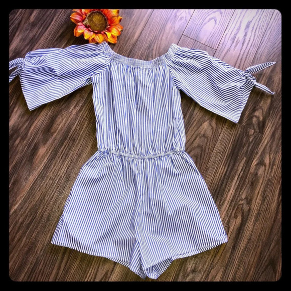 🦋B2G1🦋LOVE ADY Striped Playsuit X-SMALL - Picture 4 of 9
